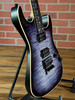 Schecter USA Custom Shop Sunset Custom II 24 FR Electric Guitar - Trans Black Burst (with Floyd Rose)