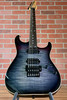 Schecter USA Custom Shop Sunset Custom II 24 FR Electric Guitar - Trans Black Burst (with Floyd Rose)