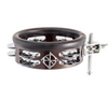 Dixon Little Roomer 6" Wood Tambourine - Black Coal