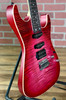 Schecter USA Custom Shop Sunset Custom II 24 Electric Guitar - Watermelon (with Gotoh 510 Tremelo)