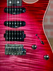Schecter USA Custom Shop Sunset Custom II 24 Electric Guitar - Watermelon (with Gotoh 510 Tremelo)