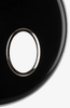 Bass Drum O's 22" Ebony Kick Drumhead W/ Dual 4"x 6" Portholes