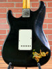 Pin-Up Custom Guitars #273 "Angela" S-style Electric Guitar - Aged Black Nitro