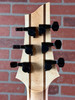 Schecter USA Custom Shop Sunset Extreme-6 Electric Guitar - Natural Satin with Green/Blue Stabilized Top