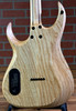 Schecter USA Custom Shop Sunset Extreme-6 Electric Guitar - Natural Satin with Purple Stabilized Burl Top