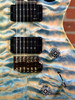 PRS Custom 24 Quilt Artist Top "Sprayer's Choice" Electric Guitar - Custom Aqua-Gold Wash