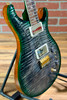 PRS McCarty Wood Library 10-Top Electric Guitar - Custom Charcoal with Emerald Burst & Stained Neck