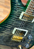 PRS McCarty Wood Library 10-Top Electric Guitar - Custom Charcoal with Emerald Burst & Stained Neck
