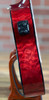 Lanikai QM-RDCEB Quilted Maple Acoustic-Electric Baritone Ukulele - Red