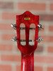 Lanikai QM-RDCEB Quilted Maple Acoustic-Electric Baritone Ukulele - Red