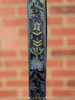 Tetherax Neoback RagTop Vintage Jacque Weave Leather-End Strap -  Blue, Black, Green