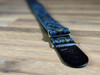 Tetherax Neoback RagTop Vintage Jacque Weave Leather-End Strap -  Blue, Black, Green