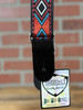 Tetherax Neoback RagTop Vintage Jacque Weave Leather-End Strap -  Red, White, Blue, Black
