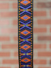 Tetherax Neoback RagTop Vintage Jacque Weave Leather-End Strap - Orange, Purple, Black