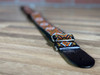 Tetherax Neoback RagTop Vintage Jacque Weave Leather-End Strap -  Orange, Gold, White, Black