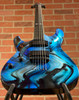 Schecter C-1 Hydro-Dip Left-Handed Electric Guitar - Midnight Tide S/N RN26040763