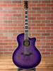 Godin Premiere Atelier Connaisseur MJ (Mini Jumbo) Cutaway Acoustic-Electric – Custom Transparent Purple