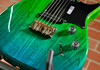 PRS NF 53 Sprayer's Choice Electric Guitar - Custom Baja Green to Teal Sparkle Fade