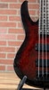 ESP LTD B-204DX 4-String Electric Bass Guitar - Red Burst