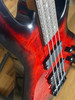 ESP LTD B-204DX 4-String Electric Bass Guitar - Red Burst