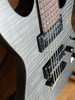 ESP LTD M-207DX 7-String Baritone Electric Guitar - See Thru Black Satin