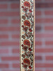 Tetherax Fancy RagTop Vintage Jacque Style Weave Leather End Strap - Orange, Tan, & Peach
