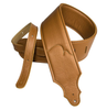Franklin 3" Padded Glove Leather Guitar Strap - Caramel