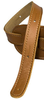 Franklin 3" Padded Glove Leather Guitar Strap - Caramel