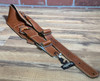 Franklin Straps 3.5" Bass Ring Glove Leather Guitar Strap - Cognac