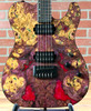 Schecter USA Custom Shop PT Stabilized Burl Electric Guitar - Custom Poison Riot Finish