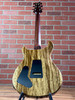 PRS Wood Library Special Artist Top Semi-hollow Electric Guitar - Slate Blue (with Natural Black Korina Back)