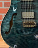PRS Wood Library Special Artist Top Semi-hollow Electric Guitar - Slate Blue (with Natural Black Korina Back)