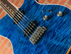 Suhr Oso Short Scale Electric Guitar - Trans Blue (with Black Back)