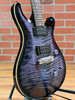PRS Wood Library Custom 24 10-Top Stoptail Electric Guitar - Purple Mist with Stained Neck