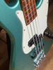 Sadowski MetroExpress 21-Fret Hybrid PJ Bass - High Polish Sage Green Metallic
