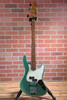 Sadowski MetroExpress 21-Fret Hybrid PJ Bass - High Polish Sage Green Metallic