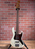 Sadowsky Fretless 5-String Vintage JJ Bass - High Polish Solid Olympic White