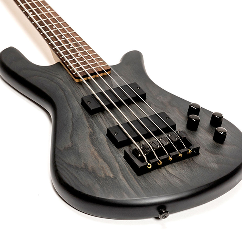 Spector LG5CLSABKS Legend Classic 5 String Bass- Ash Body Trans Black Matte