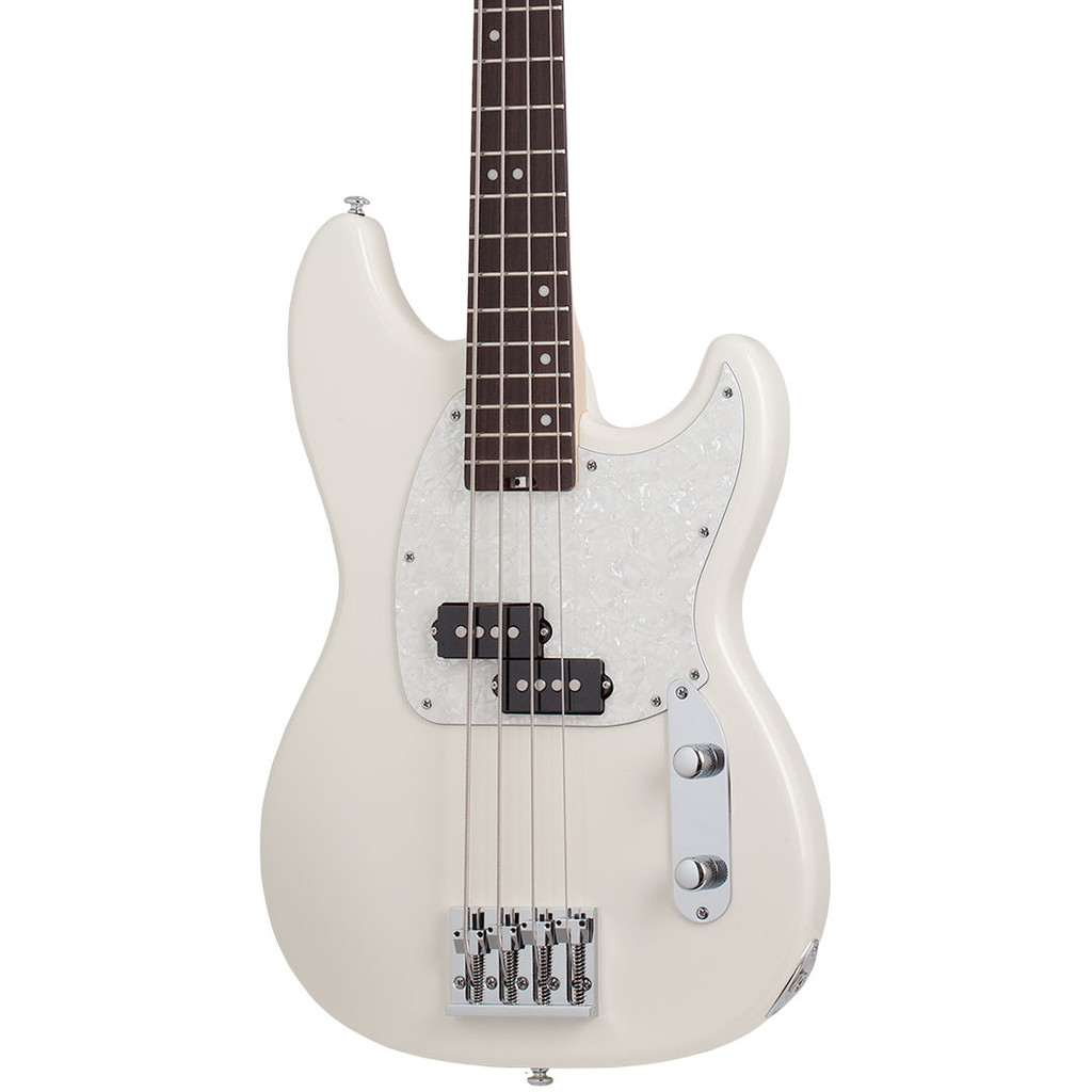 Schecter Banshee Bass Short-Scale 4 String Bass - Olympic White