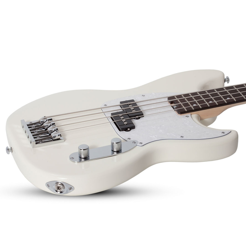 Schecter Banshee Bass Short-Scale 4 String Bass - Olympic White