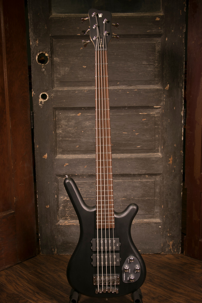 Warwick Rockbass Corvette $$ 5-String Bass Guitar - Nirvana Black Transparent Satin