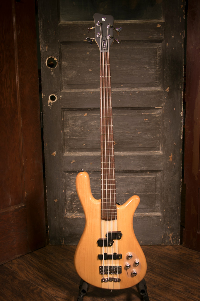 Warwick Rockbass Streamer NT I Neck-Through 4-String Bass Guitar - Natural Transparent High Polish