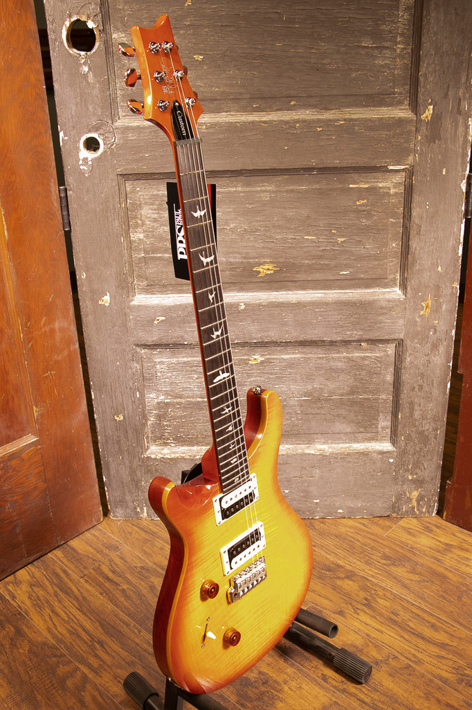 PRS SE Custom 24 Left Handed Vintage Sunburst Electric Guitar