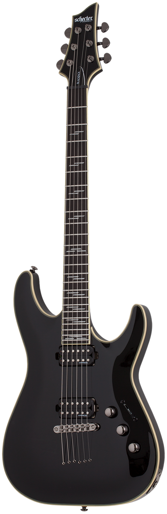 Schecter C-1 Blackjack Black Gloss Electric Guitar