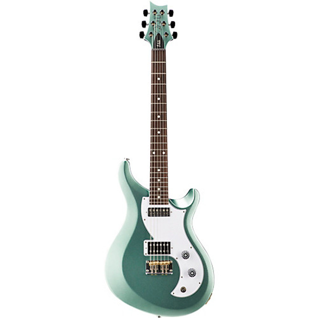 PRS S2 Vela Frost Green Metallic Electric Guitar (5.4 lbs.)