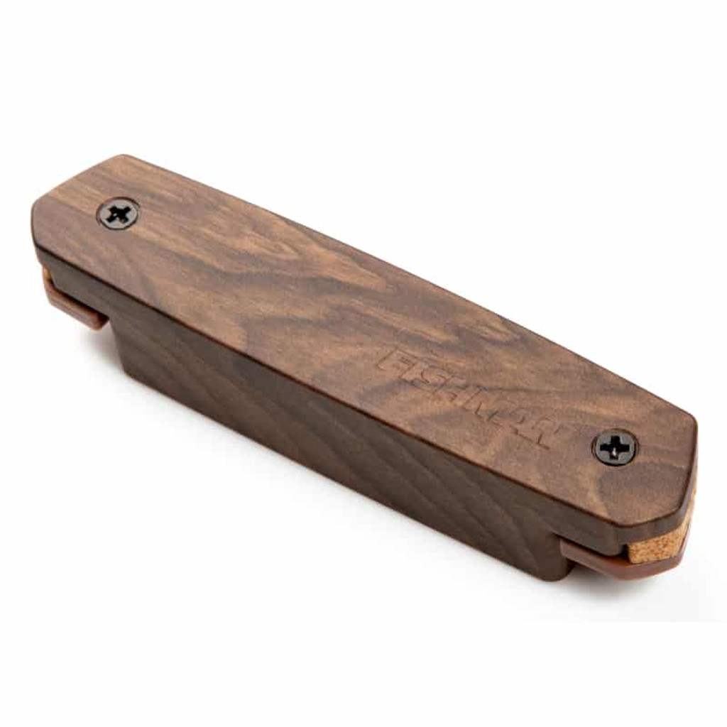 Fishman Neo-D Magnetic Soundhole Pickup Single Coil, Woodgrain