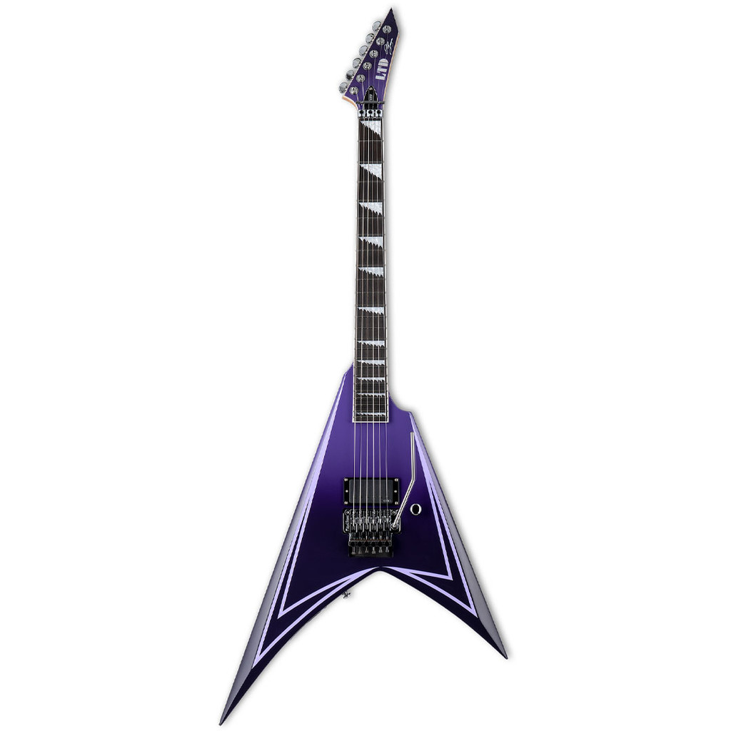 LTD Alexi Laiho Hexed Signature Electric Guitar - Purple Fade w/Pinstripes