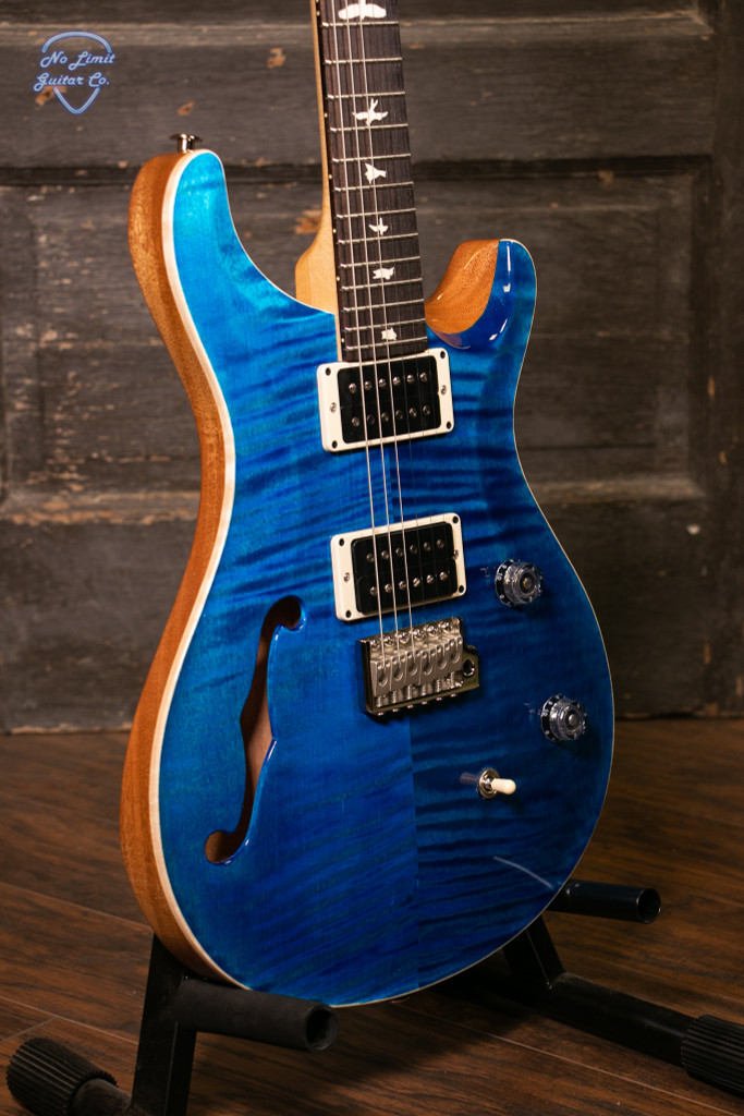 PRS Bolt-On CE24 Semi-Hollow Electric Guitar - Blue Matteo