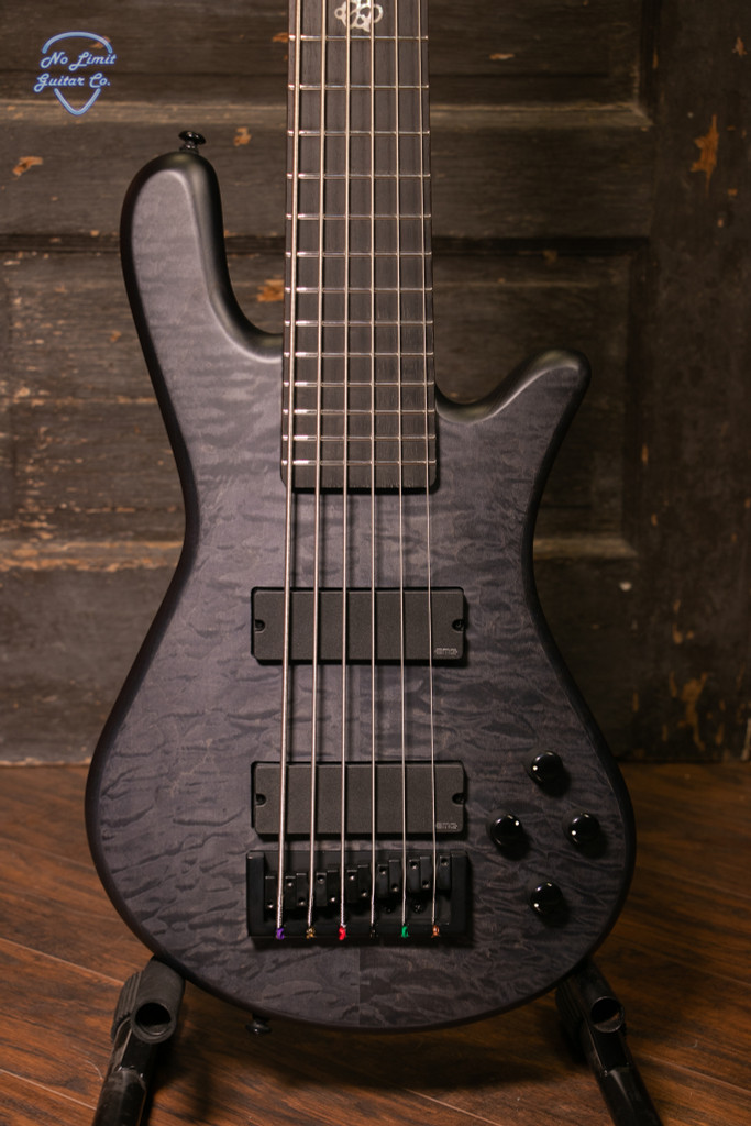 Spector NS Pulse II 6-String Electric Bass - Black Stain Matte