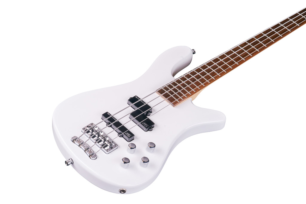 Warwick RockBass Streamer LX-4 String Electric Bass - Solid White High Polish